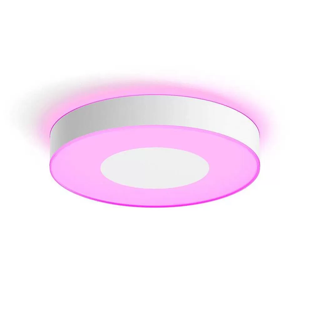 Luminaires Philips Plafonnier Philips Hue Infuse Led Blanc, 1 Lumiere, Changeur De Couleurs