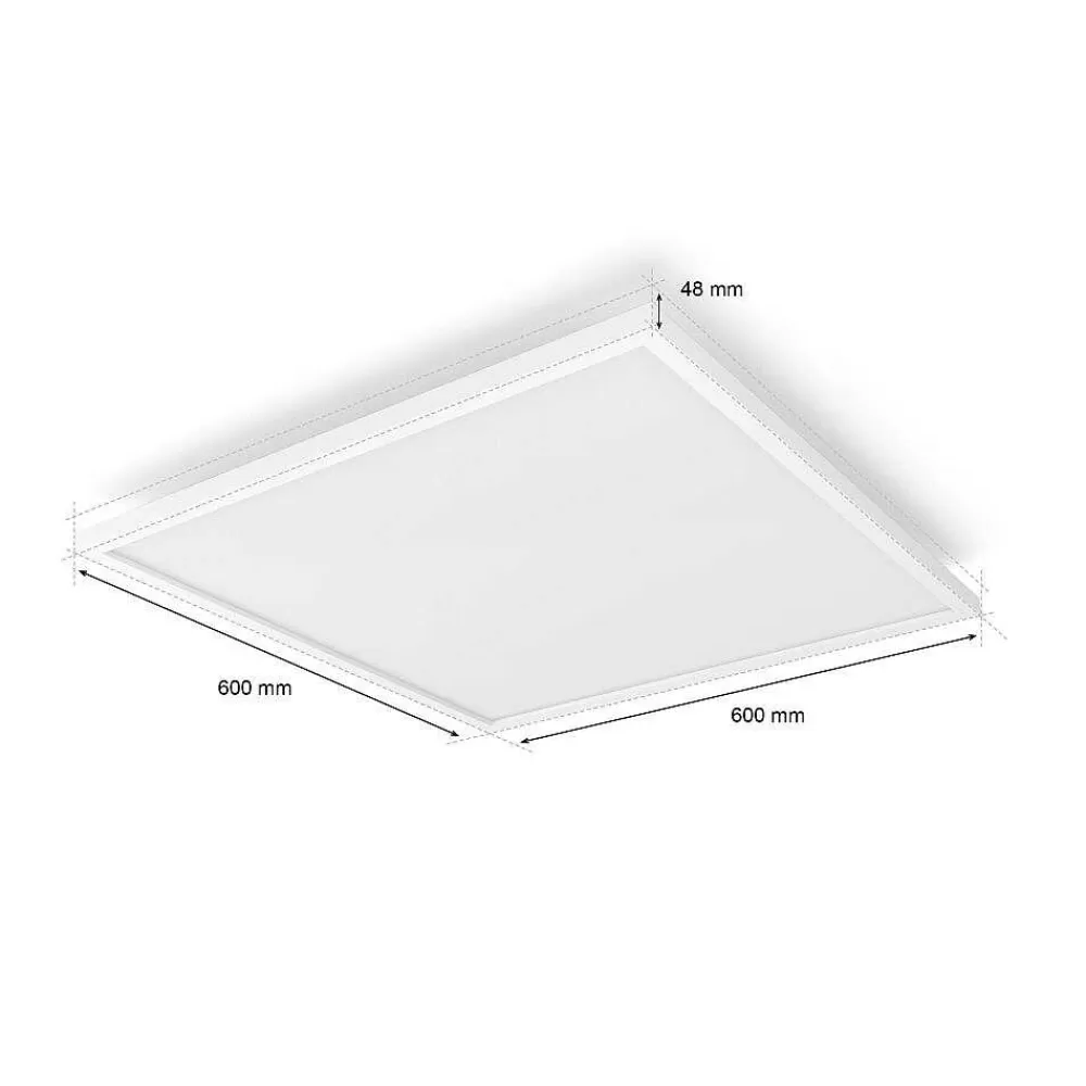 Luminaires Philips Plafonnier Philips Hue Surimu Led Blanc, 1 Lumiere, Changeur De Couleurs