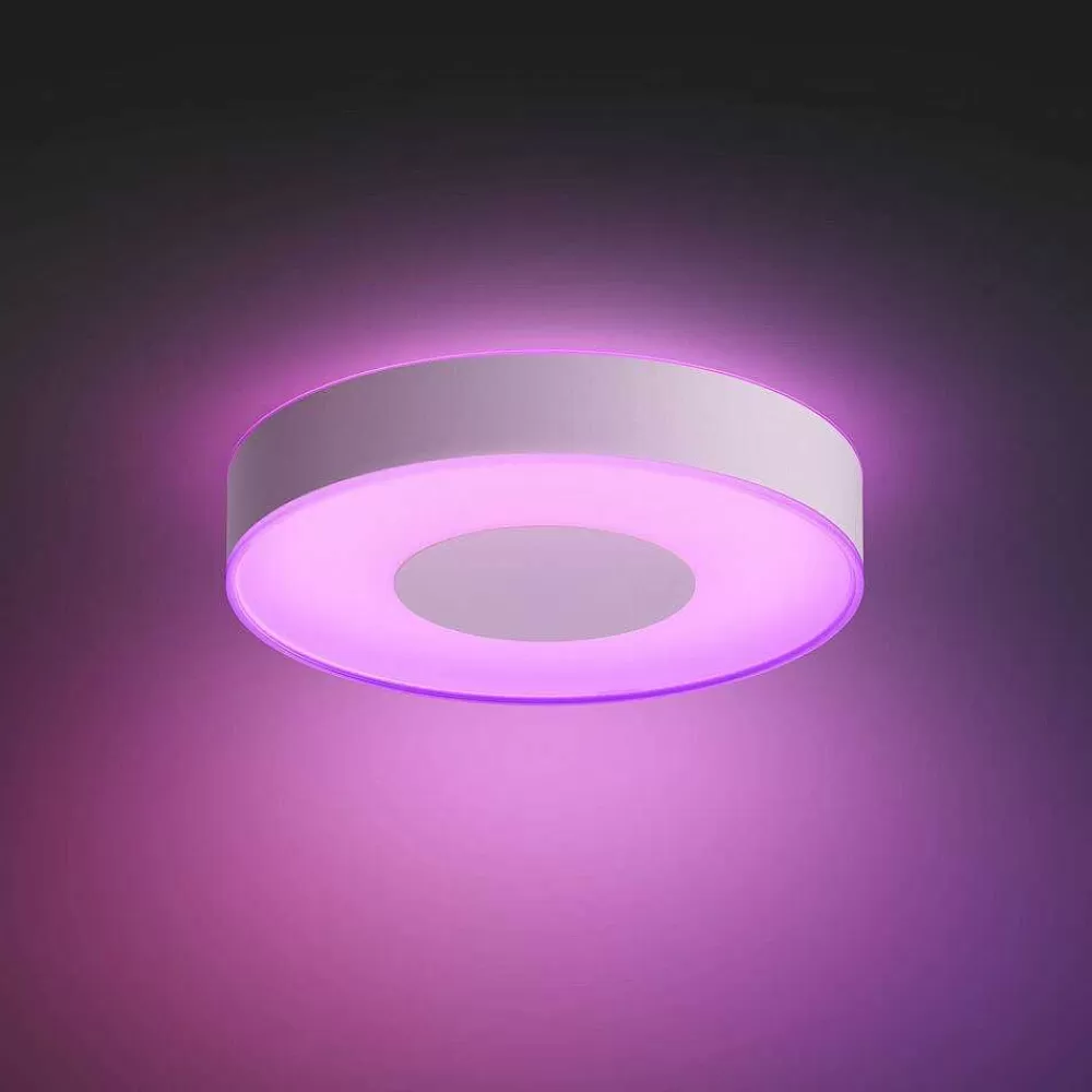 Luminaires Philips Plafonnier Philips Hue Xamento Led Blanc, 1 Lumiere, Changeur De Couleurs