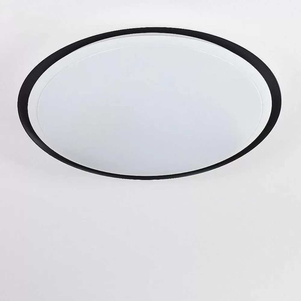 hofstein Plafonnier Vejle Led Blanc, 2 Lumieres, Changeur De Couleurs