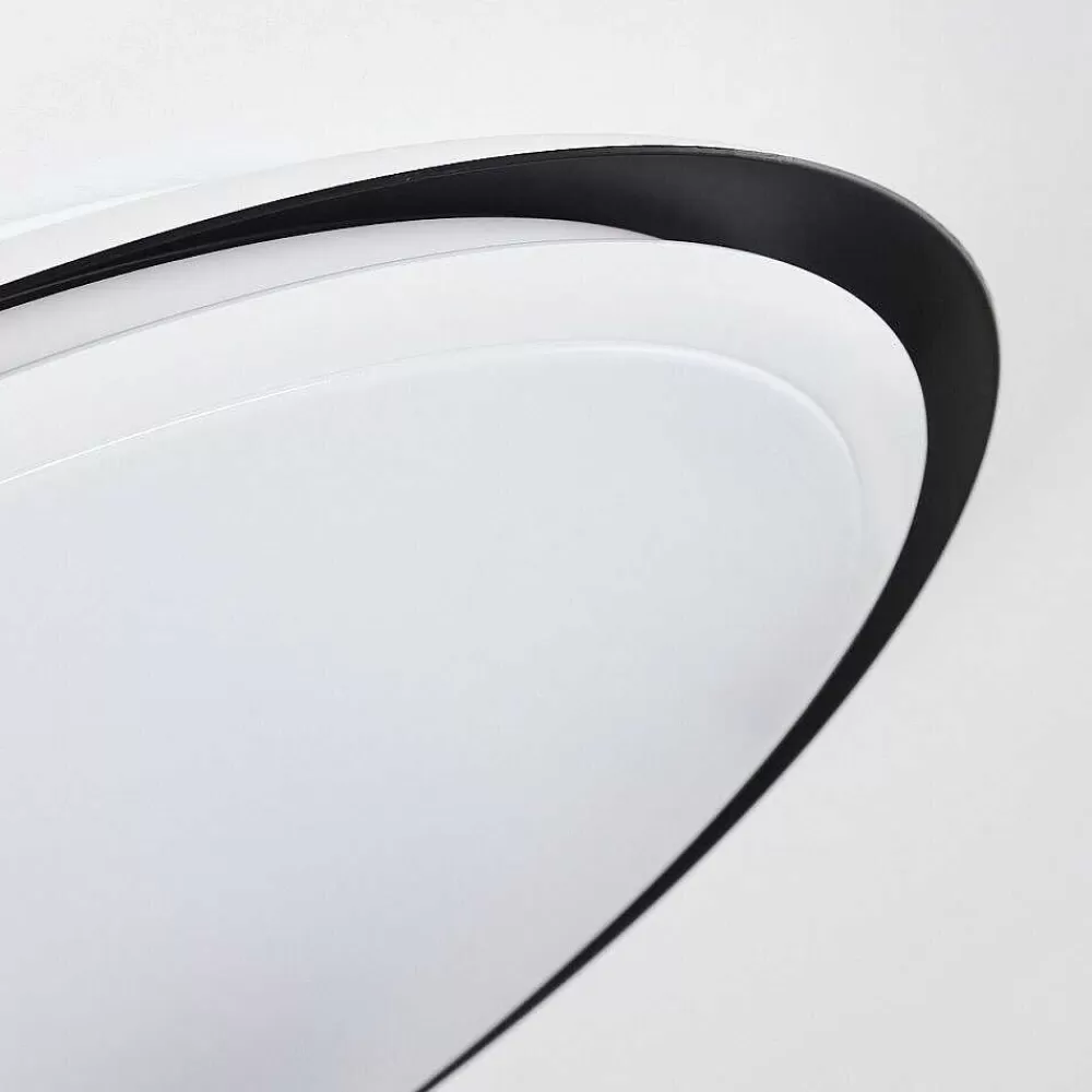 hofstein Plafonnier Vejle Led Blanc, 2 Lumieres, Changeur De Couleurs
