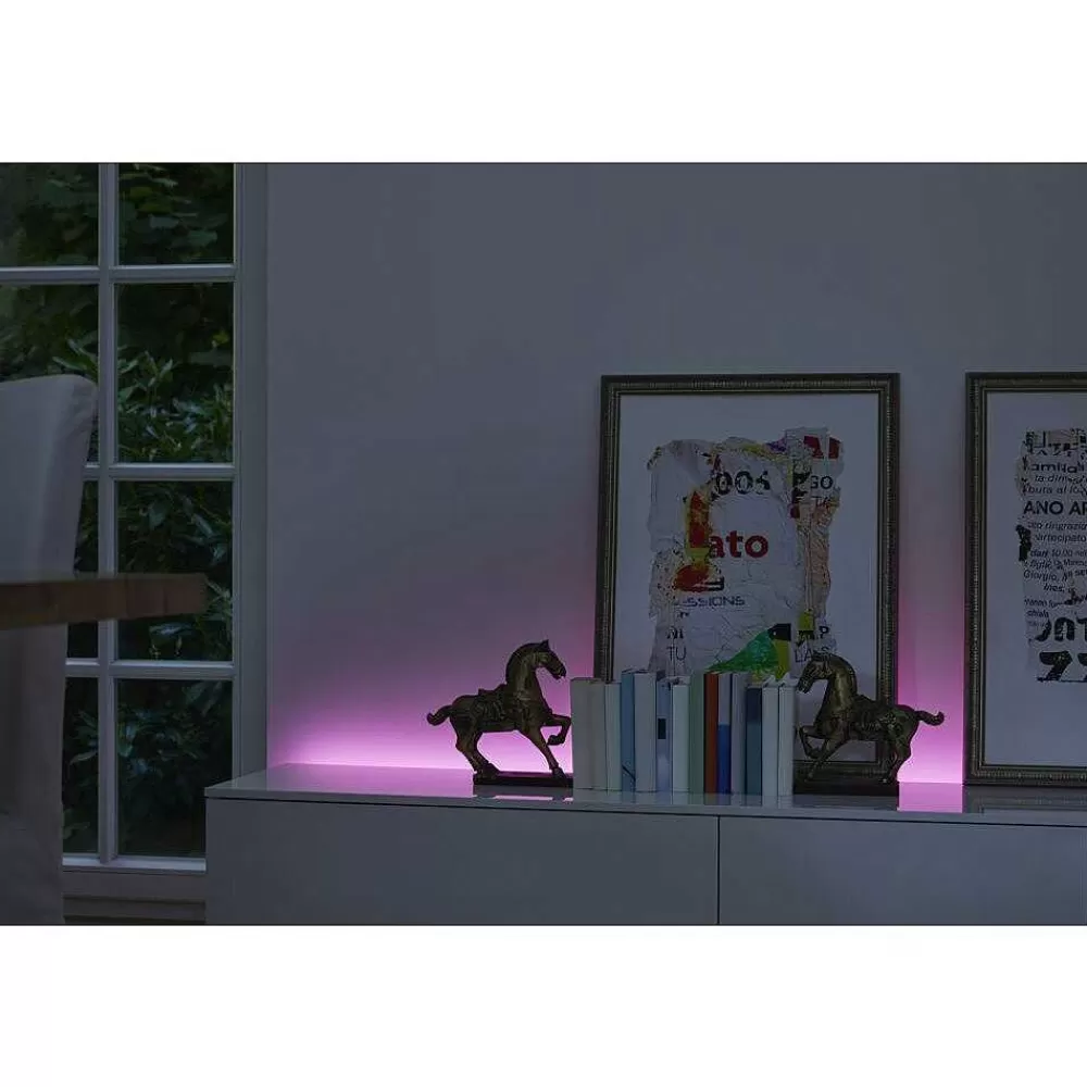Luminaires Ledvance Ruban, Kit De Base Ledvance Smart+ Led Blanc, 1 Lumiere, Changeur De Couleurs