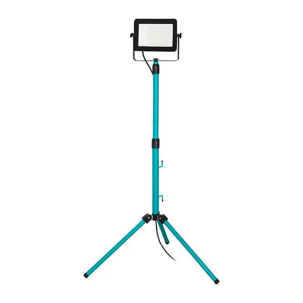 Luminaires Eglo Spot De Jardin Eglo Outdoor Led Bleu, Noir, 1 Lumiere