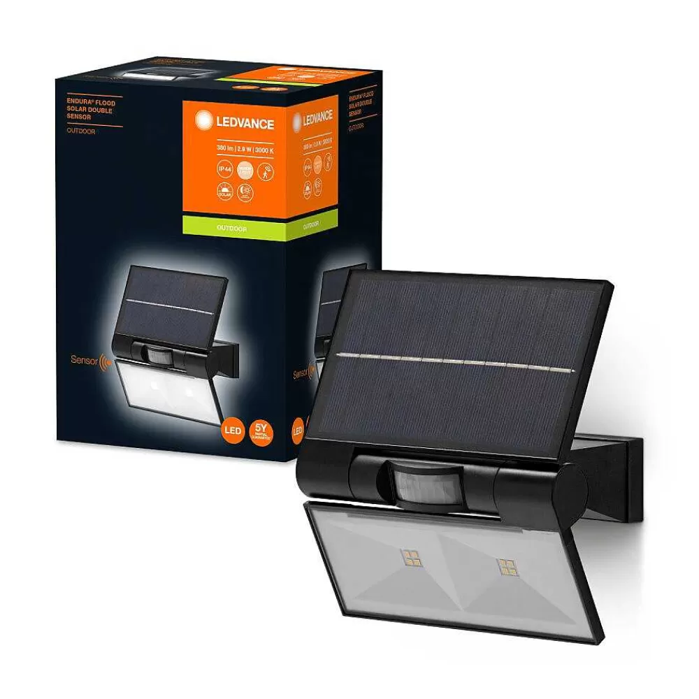 Luminaires Ledvance Spot De Jardin Ledvance Endura Gris, 1 Lumiere, Detecteur De Mouvement