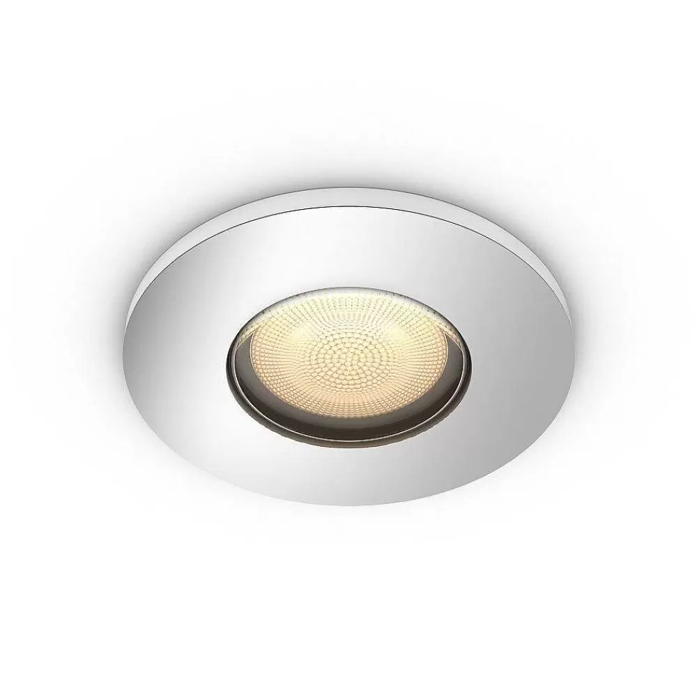 Luminaires Philips Spot Encastrable Philips Hue Adore Led Aluminium, 1 Lumiere, Telecommandes