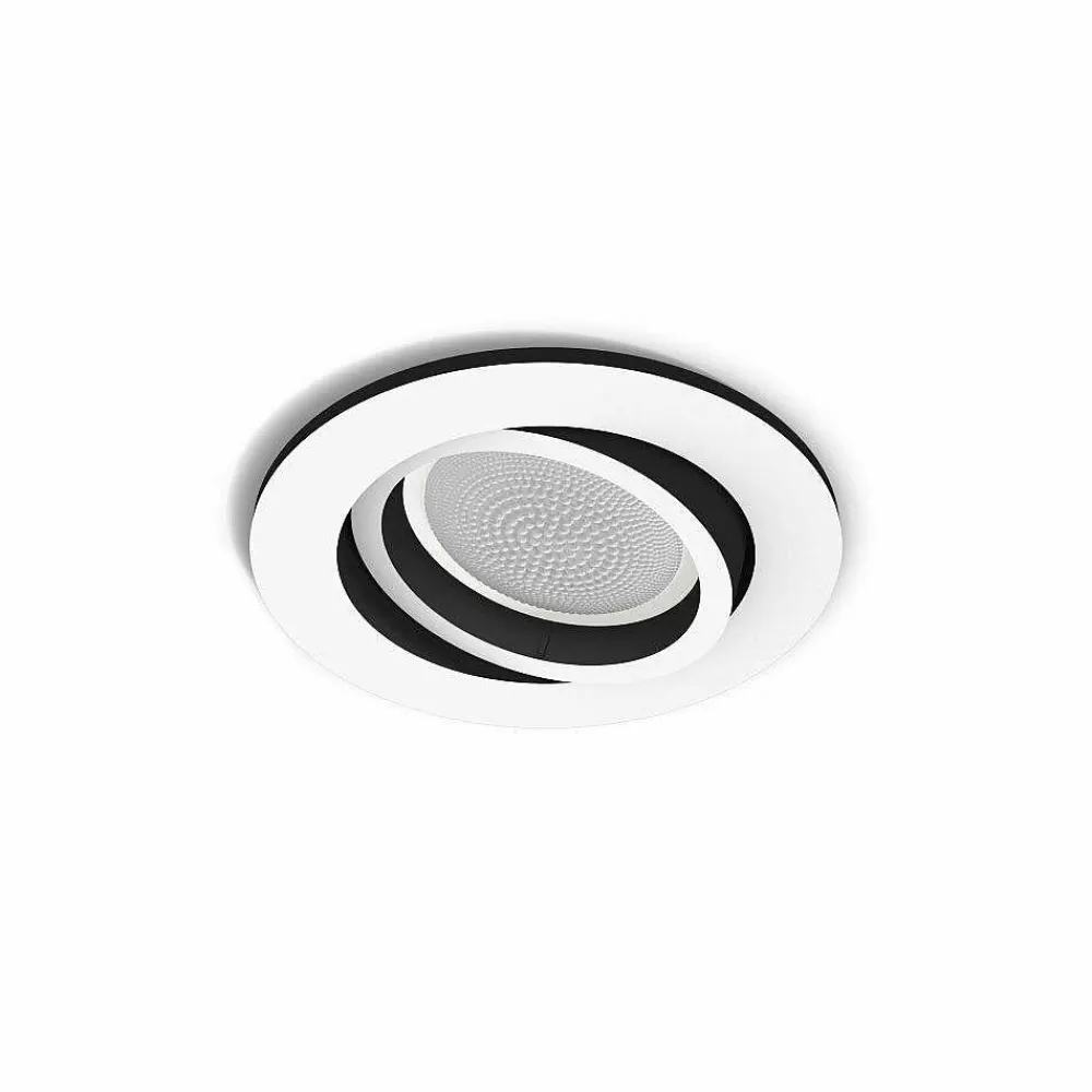 Luminaires Philips Spot Encastrable Philips Hue White Ambiance Milliskin Led Blanc, 1 Lumiere
