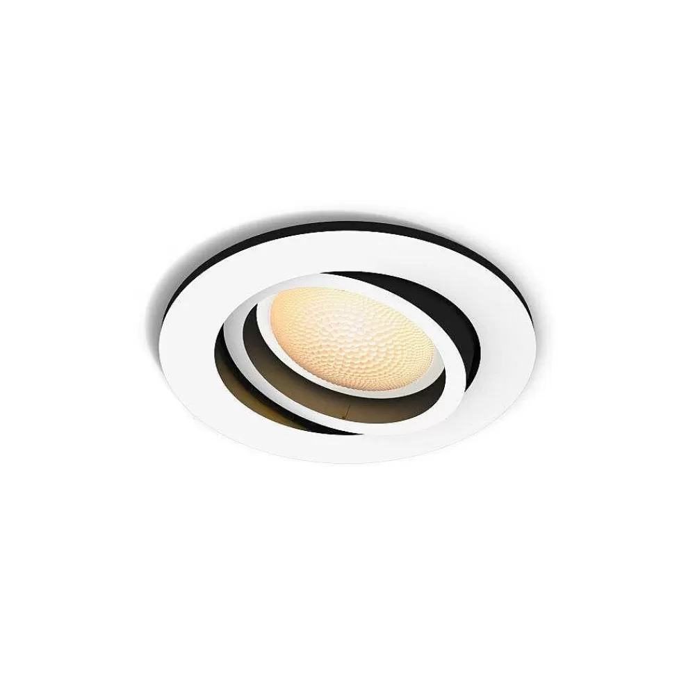 Luminaires Philips Spot Encastrable Philips Hue White Ambiance Milliskin Led Blanc, 1 Lumiere