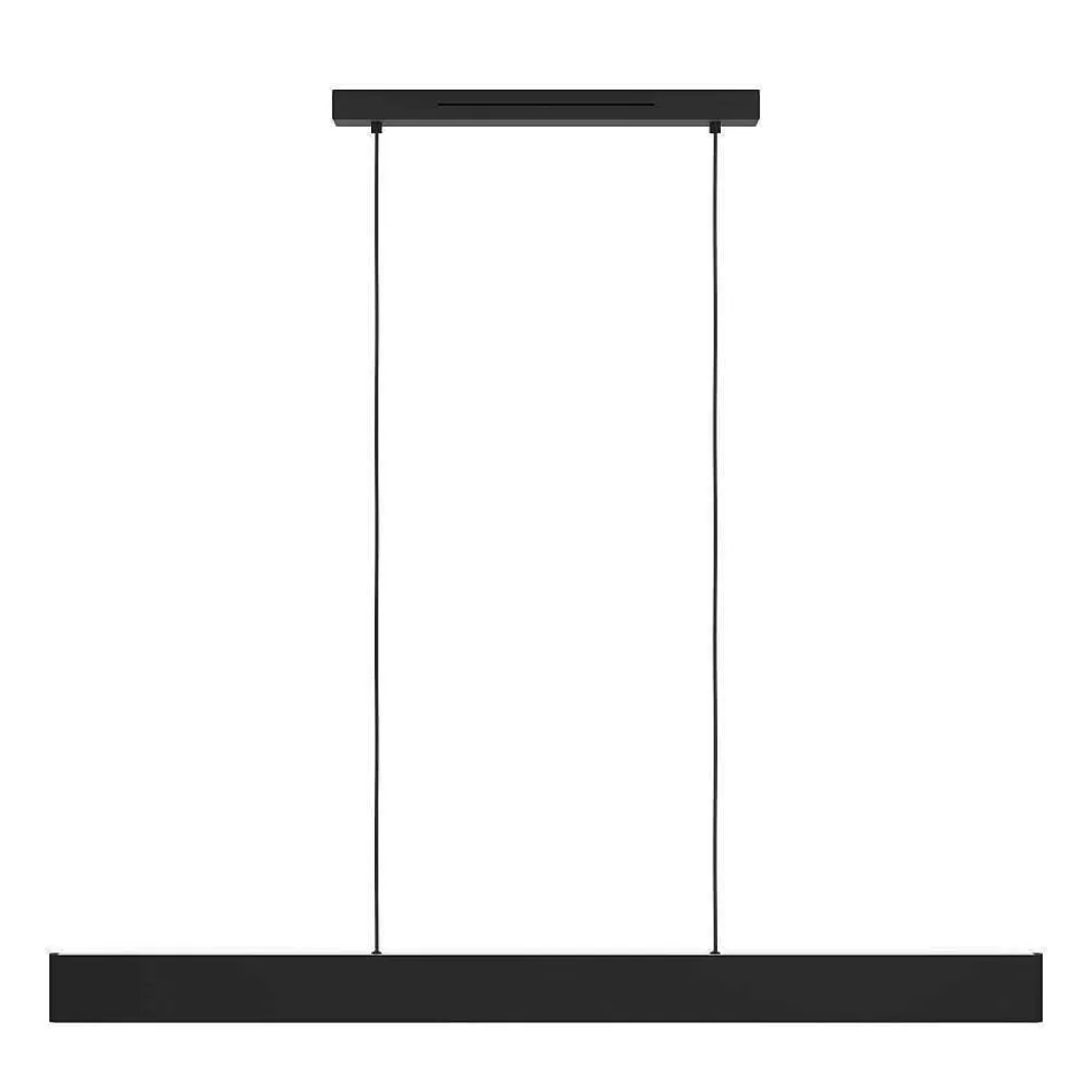 Luminaires Eglo Suspension Eglo Andreas-Z Led Noir, 2 Lumieres, Changeur De Couleurs