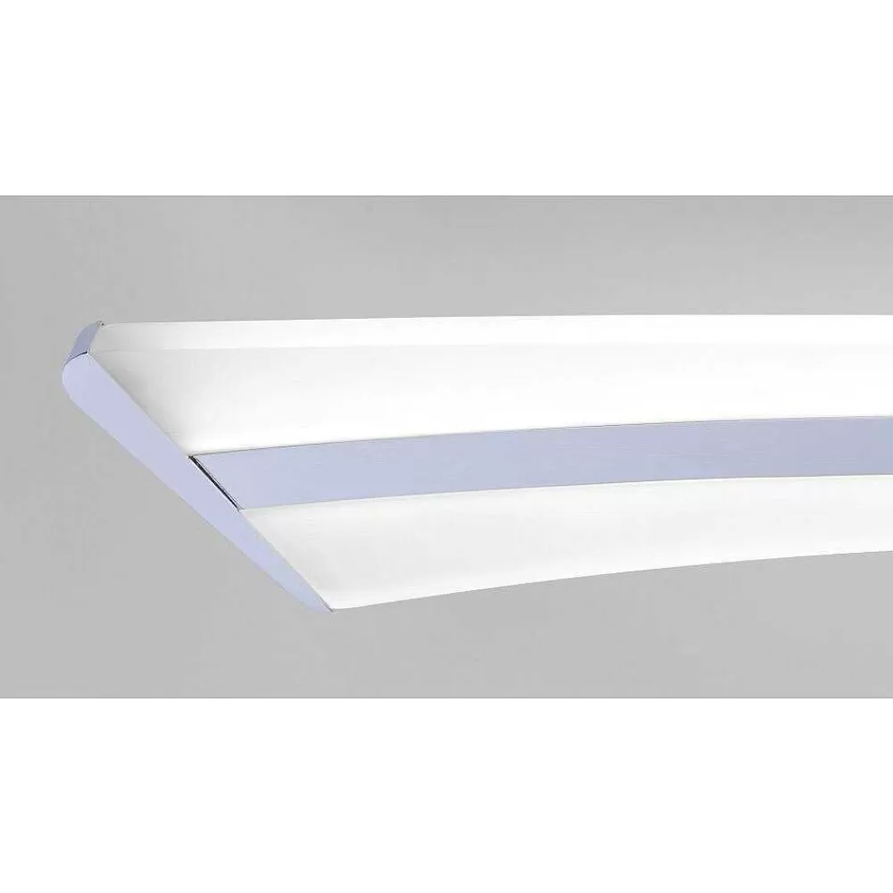 Paul Neuhaus Q-Serie Suspension Paul Neuhaus Q-Riller Led Chrome, 14 Lumieres, Telecommandes, Changeur De Couleurs