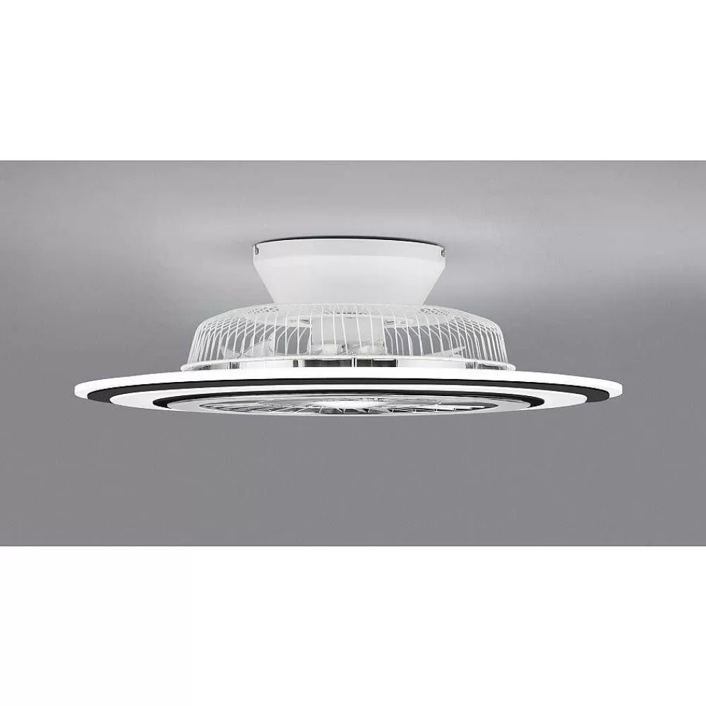 ventilateur_de_plafond_reality_flaga_led_noir_1_lumiere_telecommandes_5.webp Luminaires Reality Ventilateur De Plafond Reality Flaga Led Noir, 1 Lumiere, Telecommandes